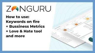  ZONGURU demo +  50% DISCOUNT: Keywords on fire + Bussiness Metrics dashboard and more