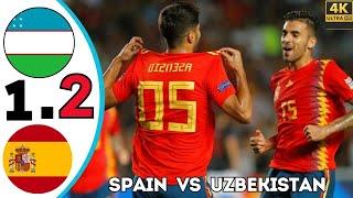 Uzbekistan vs Spain 1-2 2024  | Football Paris 2024 Olympics