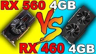 RX 560 (4GB)  VS  RX 460  (4GB) | DX12  AND  DX11 |  Comparison