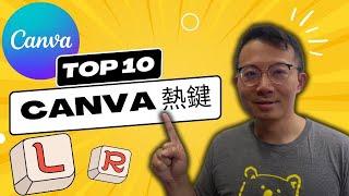 CANVA-TIP 101 成為Canva達人：十個超實用的熱鍵技巧