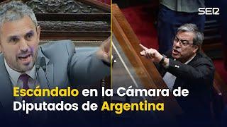 La sesión especial de la Cámara de DIPUTADOS de ARGENTINA termina en ESCÁNDALO