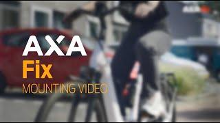 AXA Bike Security Fix mounting instruction