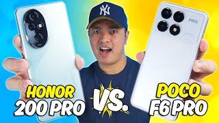 HONOR 200 Pro vs. POCO F6 Pro - BAGONG KAMPEON?