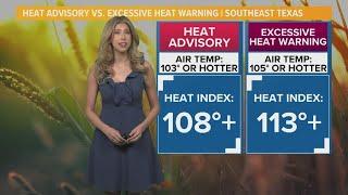 Heat Advisory vs Excessive Heat Warning: What’s the difference