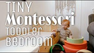 SMALL MONTESSORI BEDROOM TOUR// MONTESSORI AT HOME