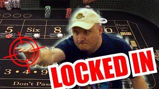 HE WON'T MISS 30 Roll Craps Challenge - WIN BIG or BUST #448