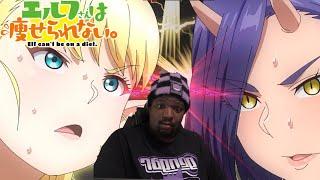 Ogre Vs Elf Elf san wa Yaserarenai  Episode 3 Reaction