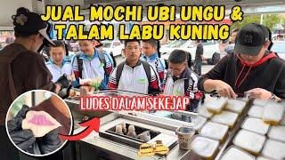 JUAL MOCHI ISI UBI UNGU & TALAM LABU KUNING DI DEPAN SEKOLAH SMA CHINA, TAK DISANGKA LUDES SEMUANYA!