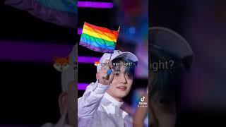 Kpop idols saying gay rights️‍