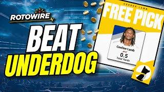 Week 2: How To Beat Underdog Fantasy Pick 'Em