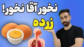 زرده تخم مرغ | بالاخره زرده تخم مرغ رو بخوریم یا نخوریم ؟