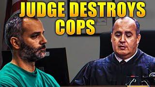 Judge DESTROYS Corrupt Cops