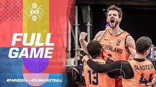 USA  vs Netherlands  | Full QF Game | FIBA 3x3 Olympic Qualifying Tournament 2021