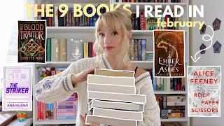 FEBRUARY reading wrap up!