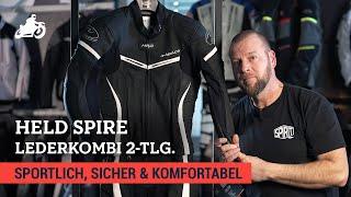 Held Spire Lederkombi – Sportlich, sicher & Komfortable