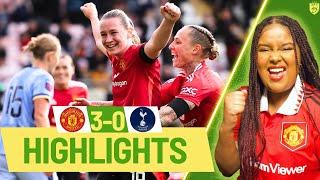 TERLAND BRACE! MAN UTD WOMEN 3-0 TOTTENHAM WOMEN | MATCH REACTION | WSL