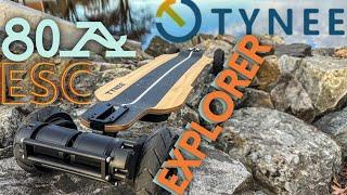 TYNEE EXPLORER 80A ESC electric skateboard review