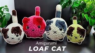 AMIGURUMI LOAF CAT I HOW TO CROCHET A LOAF CAT EASY TUTORIAL I CROCHET CAT PATTERN