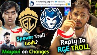 Scout reply to RGE Troll Spower Troll GodL Neyoo Goblin Reaction SouL Changes?