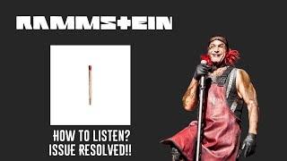 Rammstein - New album Info | How to listen? Issue resolved!! (2019)