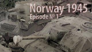 German Armor in OPERATION DOOMSDAY 1945 in Norway - RAW footage episode № 1