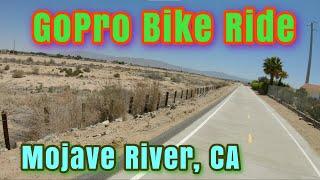 GoPro Vlogs: Biking the Mojave River Red - Mojave Desert - Victorville, California