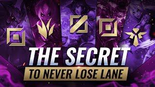 The SECRET To NEVER LOSING LANE in League of Legends - Season 12