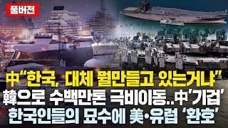 (풀버전)中“한국, 대체 뭘만들고 있는거냐” 韓으로 수백만톤 극비이동.. 中’기겁’, 美•유럽 환호한 한국인들의 묘수