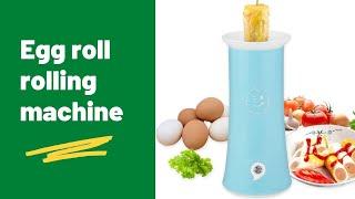 egg roll rolling machine