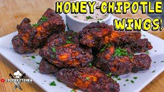 How To Make Honey-Chipotle Chicken Wings In The Oven | Wing Wednesday Recipe!