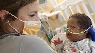 The very first patients move into the new spaces at Dayton Children's Hospital