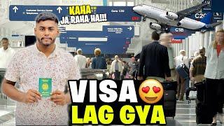 Visa lag gya  ha kon kon ja raha ha ?? 