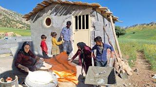 Baking Bread with Nasrin & Building a Dream House with Ali | Special & Pleasant Moments