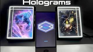 Unboxing a portable hologram: Looking Glass Go