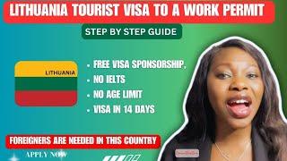 COME TO LITHUANIA WITH A TOURIST VISA AND SWITCH  IT TO  WORK PERMIT /STEP BY STEP/NO COS NEEDED