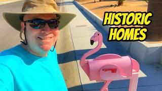 Walking tour of HISTORIC STEEL HOMES & neighborhood in Palm Springs, CA