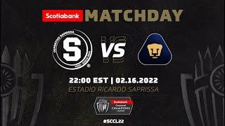 2022 Scotiabank Concacaf Champions League | Saprissa vs Pumas | Round of 16, First Leg