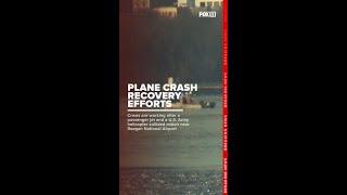 Recovery efforts begin after plane crash in Washington, D.C.