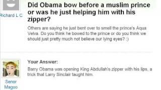 Was Barry just helping the Saudi king with his zipper?  YAHOO CENSORSHIP