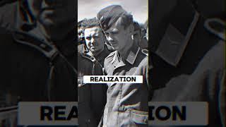 Why did German soldiers rejoice when they were captured by the US Army