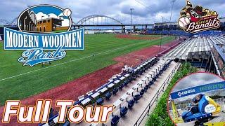 Modern Woodmen Park, Home of Quad City River Bandits | Full Tour | August 2022