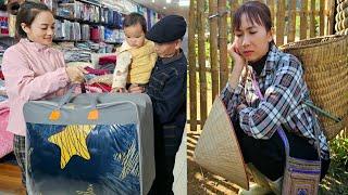 Grandpa's surprise gift to Phuc Binh - Digging tubers - Weaving bamboo baskets - Building happy life