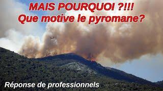 Pourquoi la pyromanie? Encore plus chez des pompiers? Quelle est leur motivation, quelle explication