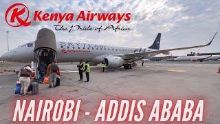 Trip Report | Nairobi - Addis Ababa | Kenya Airways Economy Class | Embraer E-190