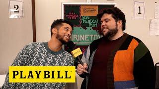 Jordan Fisher, Keala Settle Discuss Urinetown at New York City Center