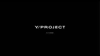 Y/PROJECT SS 2024