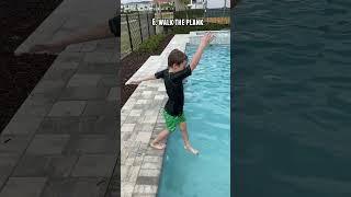 10 Ways to Jump Into a Pool!