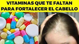 7 vitaminas obligatorias para FORTALECER TU CABELLO