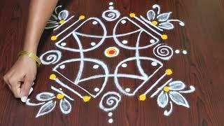 Daily rangoli design ||