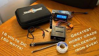 The best soldering iron for RC hobbyists! Team Powers Portable Soldering Station!